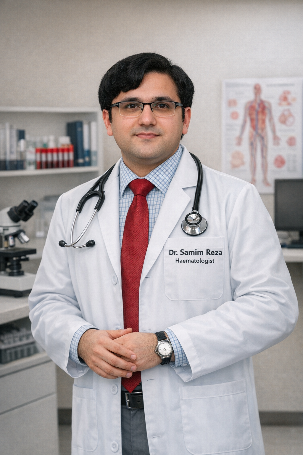 Dr. Samim Reza, Consultant Haematologist at LabZone Hospital & Hormone Center, Tangail