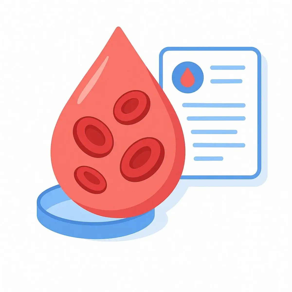 ল্যাবজোন হাসপাতালের হেমাটোলজি বিভাগের চিকিৎসা ও ডায়াগনস্টিক সেবার ইলাস্ট্রেশন